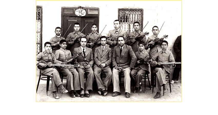 ارکستر دبیرستان حیاط شیراز - 1316